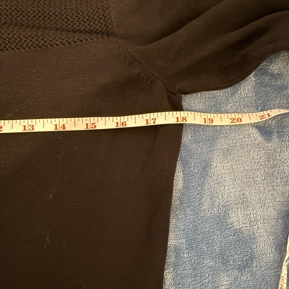 Express Black Knit Blouse - Picture 4 of 8